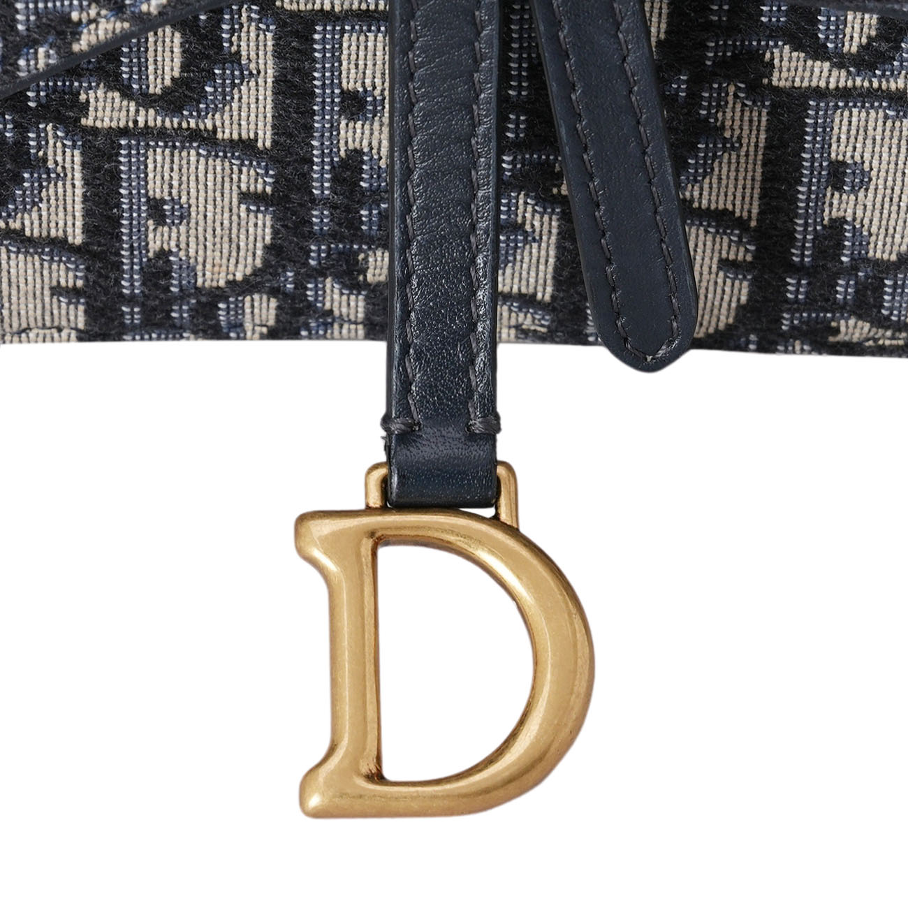 CHRISTIAN DIOR(USED)디올 오블리크 새들 WOC